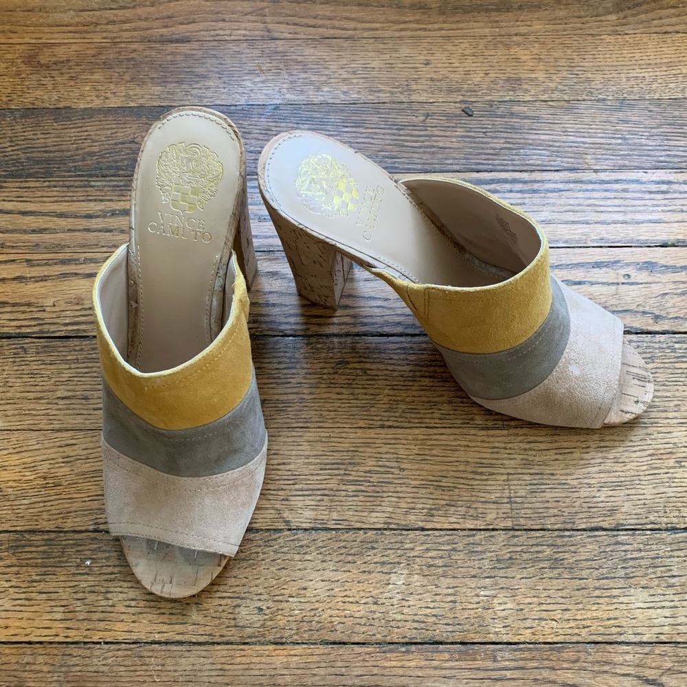 Vince Camuto cork heels